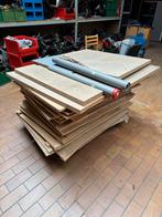Houten Planken en Restmateriaal  sloop hout gratis afhalen, Doe-het-zelf en Verbouw, Ophalen, Gebruikt, Minder dan 25 mm, Plank