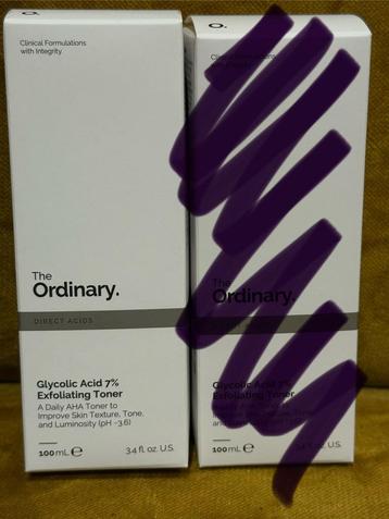 The Ordinary Glycolic Acid 7% Exfoliating Toner, 100 ml beschikbaar voor biedingen
