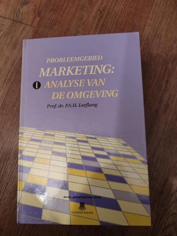 Leeflang - 1 Marketing Analyse van de omgeving 2 instrumeten beschikbaar voor biedingen