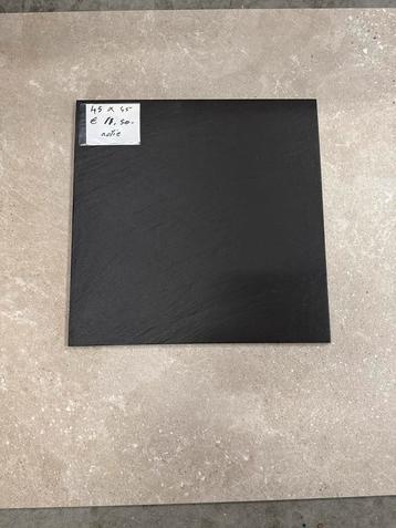 Zwarte Tegel 45x45 - Vloer/Wand beschikbaar voor biedingen