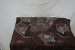 Schalen set glas  ( Antiek, Antiek en Kunst, Antiek | Glas en Kristal, Ophalen of Verzenden