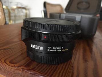 Metabones EF lens Sony E mount T speedbooster ultra