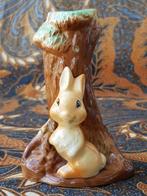 Boom en konijn oud Engels Hornsea vaasje van Fauna Royal., Ophalen of Verzenden