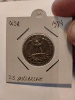 Usa 25 Cent 1974, Postzegels en Munten, Munten | Amerika, Verzenden, Noord-Amerika, Losse munt