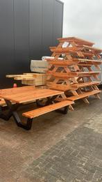 Douglas picknick tafel robuust diverse lengtes, Nieuw, Rechthoekig, Hout, Ophalen