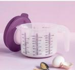 Tupperware Mix-n-Meet 2 liter met Deksel, Ophalen of Verzenden, Zo goed als nieuw, Paars, Beker of Kan