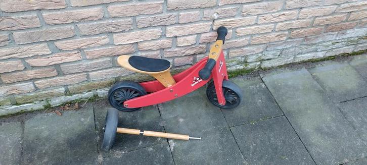 Kinderfeets Loopfiets 2-in-1, Kinderen en Baby's, Speelgoed | Buiten | Voertuigen en Loopfietsen, Gebruikt, Loopfiets, Ophalen