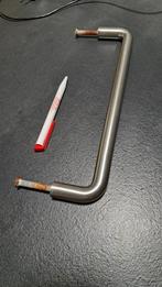 Deurgreep buitendeur greep voordeur beslag deurbeslag, Ophalen of Verzenden, Gebruikt, Rvs, Klink of Kruk