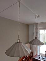 zilverkleurige hanglampen, Huis en Inrichting, Lampen | Hanglampen, Ophalen, Gebruikt, Minder dan 50 cm