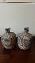 Marokkaanse decoratie mandjes, Ophalen, Zo goed als nieuw, Overige materialen, Minder dan 50 cm
