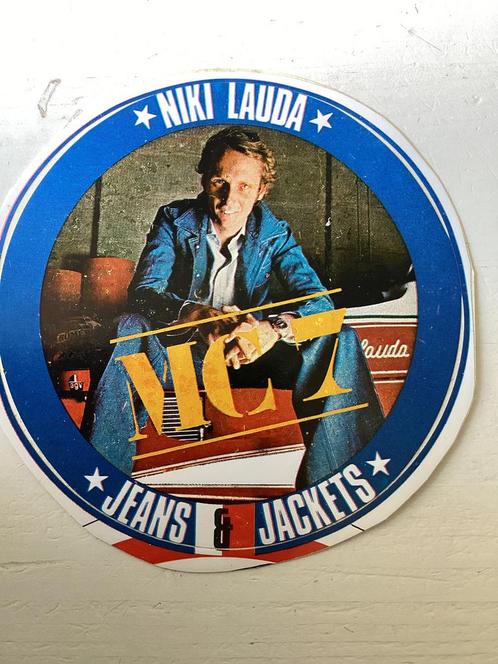 Sticker Niki Lauda (Formule 1 coureur), Verzamelen, Stickers, Zo goed als nieuw, Sport, Verzenden