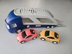 Little Tikes vrachtwagen met 2 auto's, Ophalen, Gebruikt