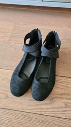 Leuke nette zwarte suede zomerschoenen meisje maat 37., Ophalen of Verzenden, Zo goed als nieuw, Meisje, Laarzen