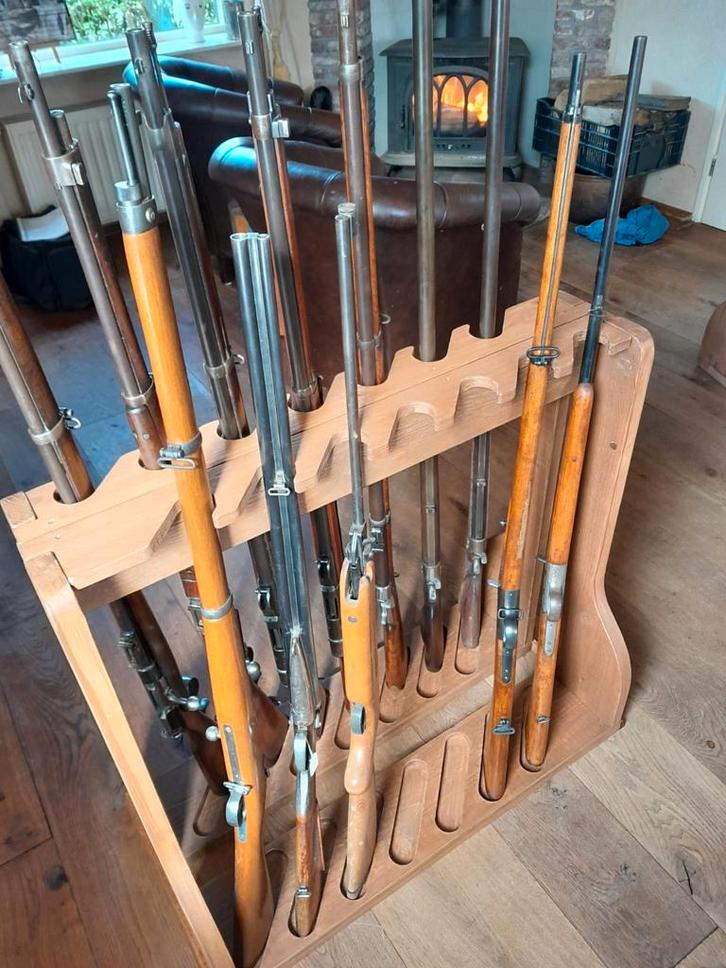 Geweer rek 45 graden voor 7 stuks, Verzamelen, Militaria | Algemeen, Ophalen of Verzenden