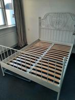 Gratis IKEA Bed 145x200 cm, Huis en Inrichting, Gebruikt, Wit, Tweepersoons, IKEA