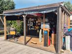Veranda/overkapping met verandazeil (en schommel), Tuin en Terras, Overkappingen, Ophalen, Zo goed als nieuw, Veranda