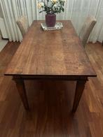 Houten Eettafel - Gebruikt, Gebruikt, 100 tot 150 cm, Eikenhout, Vier personen