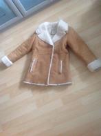 Jas, camel met ecru voering, kind maat 140, Pepe Jeans, Ophalen of Verzenden, Zo goed als nieuw, Meisje, Jas