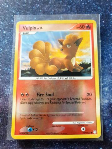 Pokémon kaart Vulpix Reverse #107 Mysterious Treasures  beschikbaar voor biedingen