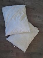 2 hoofdkussens IKEA, Eenpersoons, Wit, Ophalen of Verzenden, Zo goed als nieuw