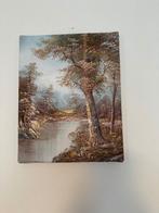 Origineel handgeschilderd schilderij landschap Irene Cafieri, Antiek en Kunst, Ophalen
