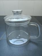 Glazen theepot Douwe Egberts, Huis en Inrichting, Keuken | Servies, Glas of Glazen, Ophalen of Verzenden, Overige stijlen, Glas