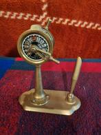 Vintage messing scheepstelegraaf pennenhouder, Gebruikt, Ophalen of Verzenden, X, Motorboot