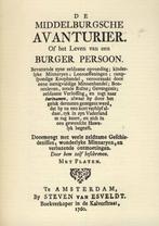 De Middelburgsche Avonturier - Herdruk uit 1760, Ophalen of Verzenden, 17e en 18e eeuw, Gelezen