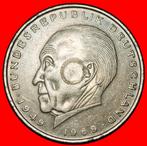 ⰆADENAUER (1876-1967): GERMANY 2 MARKS 1972D II A r1 BAVARIA, Verzenden, Duitsland, Losse munt