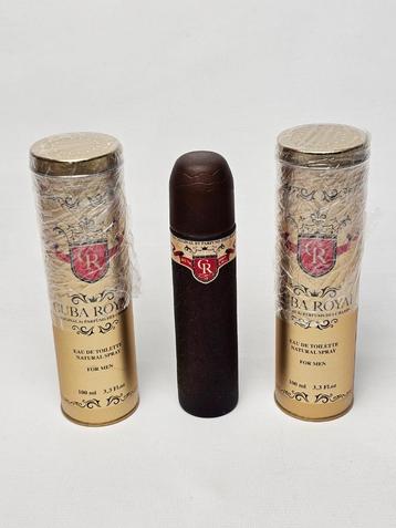 # Cuba royal eau de toilette natural spray 3 stuks beschikbaar voor biedingen