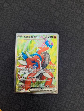 Koraidon EX #231 Pokemon Scarlet & Violet beschikbaar voor biedingen