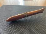 mes en vork met viskoffer hout, Antiek en Kunst, Ophalen
