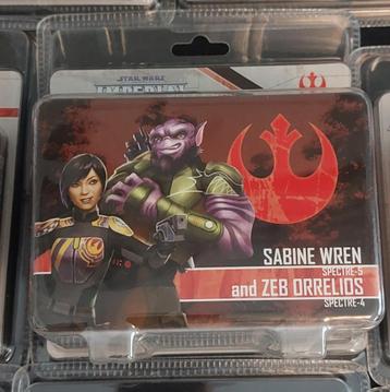 Imperial Assault: Sabine Wren and Zeb Orrelios (NIEUW) beschikbaar voor biedingen