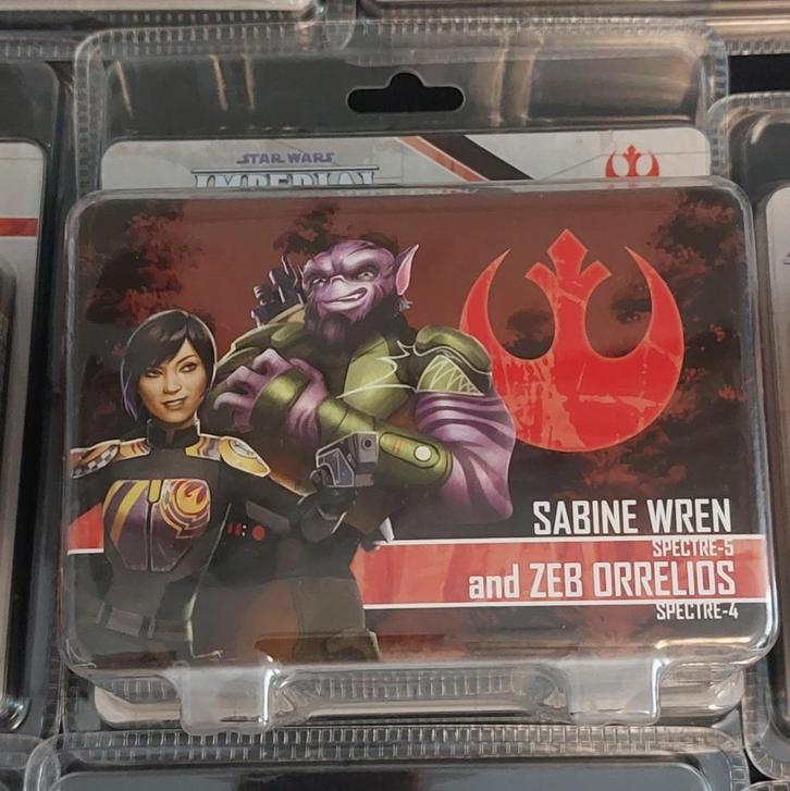Imperial Assault: Sabine Wren and Zeb Orrelios (NIEUW), Hobby en Vrije tijd, Gezelschapsspellen | Bordspellen, Nieuw, Een of twee spelers
