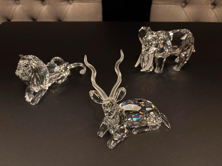 Swarovski SCS jaarstukken trilogie Inspiratie Afrika, Verzamelen, Swarovski, Zo goed als nieuw, Ophalen