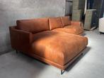 !!ACTIE!! Livin24 Hoekbank Denver Cognac, Huis en Inrichting, Banken | Bankstellen, Niet ingevuld, Nieuw, Niet ingevuld, Niet ingevuld