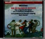 Brahms: De 21 Hongaarse Dansen / Masur, Verzenden, Romantiek, Zo goed als nieuw, Orkest of Ballet