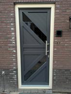 Kunstof voordeur + kozijn, Kunststof, Gebruikt, 215 cm of meer, Buitendeur