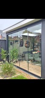 Glazen schuifdeur tbv een overkapping te koop!, Tuin en Terras, Overkappingen, Ophalen, Veranda