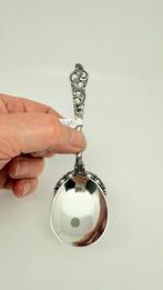 Mooie gave oude zilveren schep. Lengte: 13,1 cm., Antiek en Kunst, Ophalen of Verzenden, Zilver
