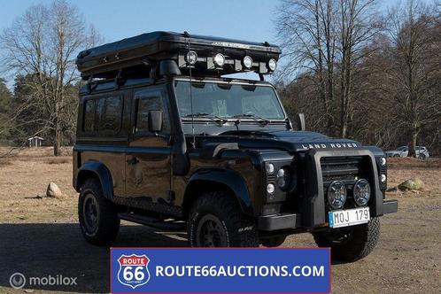 Land Rover Defender 90 TD4 suv | Route 66 Auctions, Auto's, Land Rover, Bedrijf, Te koop, Defender, Diesel, Overige carrosserieën