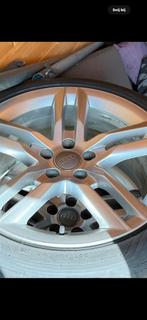 Originele Audi A5 Velgen met Banden - 18 inch, Ophalen, 18 inch, Banden en Velgen, Personenwagen