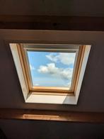 Velux dakraam met verduisterend rolgordijn, Ophalen, 80 tot 120 cm, 80 tot 120 cm, Zo goed als nieuw