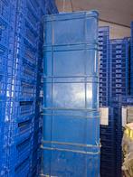 Stapelbare kunststof kratten - ideaal voor opslag, Gebruikt, 40 tot 60 cm, Opvouwbaar, Minder dan 35 cm