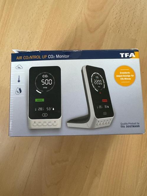3x TFA Dostmann AIRCO2NTROL UP Dual Beam CO₂ Monitor, Audio, Tv en Foto, Weerstations en Barometers, Nieuw, Ophalen of Verzenden