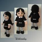 Nieuwe zelfgehaakte knuffels. Wednesday. The addams family., Verzamelen, Nieuw, Ophalen of Verzenden, Beeldje of Figuurtje