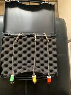 KARPERVISSEN HANGERS PRESENTATIE SET IN HARDCASE, Watersport en Boten, Hengelsport | Karpervissen, Ophalen of Verzenden, Nieuw