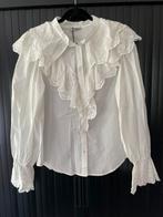 Stijlvolle blouse broderie Fluresk wit 36 -nieuw-, Verzenden, Wit, Nieuw, Maat 36 (S)