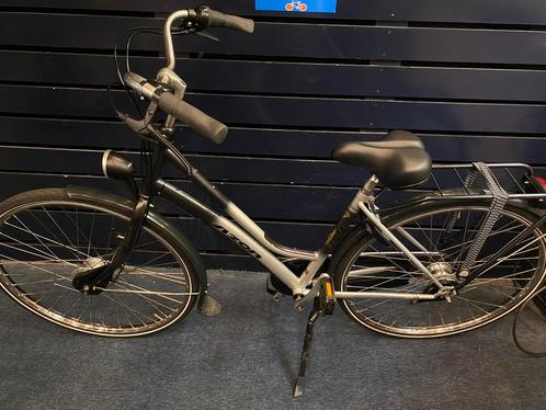 Net azor Jersey N7 handrem 45cm 28 inch laag low frame + gar, Fietsen en Brommers, Fietsen | Dames | Damesfietsen, Zo goed als nieuw