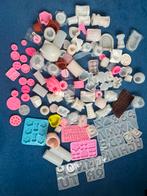 Siliconen mallen kaarsen maken epoxy jeemonite acryl, Ophalen of Verzenden, Zo goed als nieuw, Materiaal